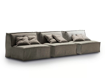 TOMMY - Modular fabric sofa bed by Milano Bedding - view 3